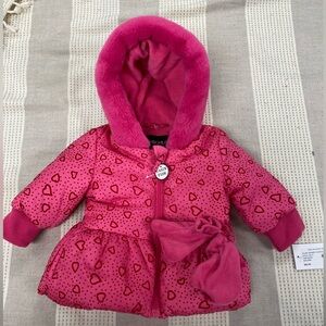 Rothschild Pink Heart Doll Jacket